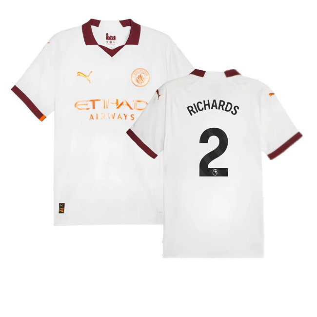 2023-2024 Man City Authentic Away Shirt (RICHARDS 2)-SoccerKits Hub | Buy Soccer Jerseys Online